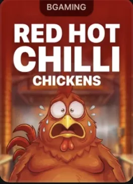 Red Hot Chilli Chickens slot cover at Dewi888